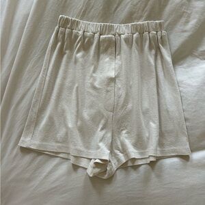 Base Range Raw Silk Shorts